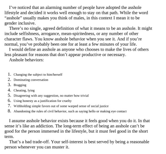 تعريف الوغد وفق سكوت آدمز من كتاب كيف تُخفق في كل شيء تقريبًا ومع ذلك تَغنم كثيرًا