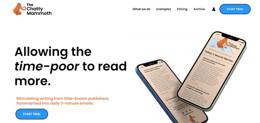 واجهة خدمة The Chatty Mammoth