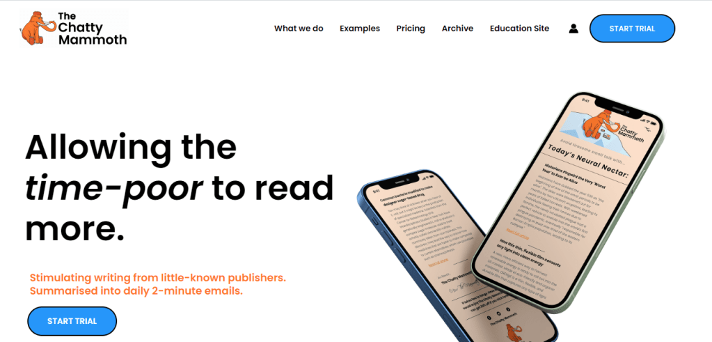 واجهة خدمة الماموث الثرثار [The Chatty Mammoth]