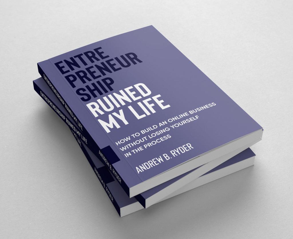 غلاف كتاب ريادة الأعمال خربت بيتي. 