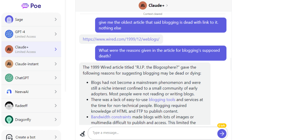 موقع بو من كورا الذي يوفر مجانًا عدة منتجات قية من أدوات الذكاء الاصطناعي