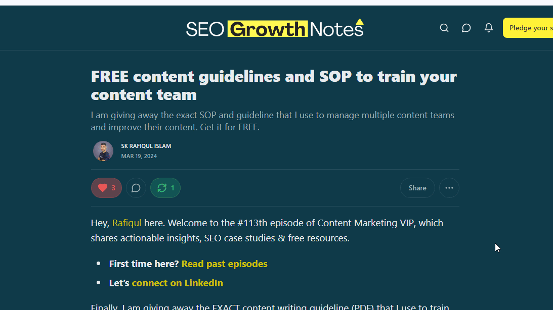 كيف تجد موارد قيمة جدًا ومجانية بشأن تحسين محركات البحث في نشرة خبير تحسين محركات البحث رفيق الإسلام (Sk Rafiqul Islam).