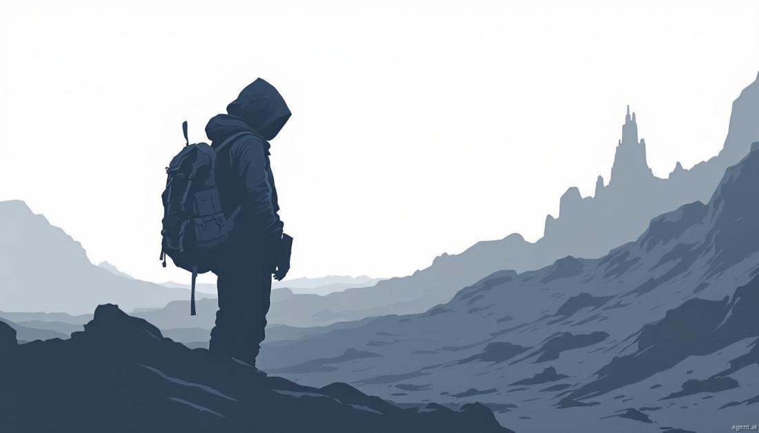 A science fiction short story titled The Alien - audio version